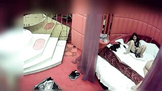 情趣酒店白嫩睡裙小姐姐