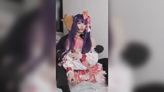 极品白嫩萝莉cos美少女女上位被金主玩弄啪啪爆操白虎粉穴