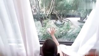 漂亮瑜伽眼睛美女在家被无套内射