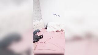 超甜超纯可爱00后萌妹子和小男友啪啪直播