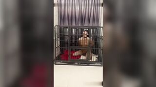 背着老婆在出租屋里养条母狗